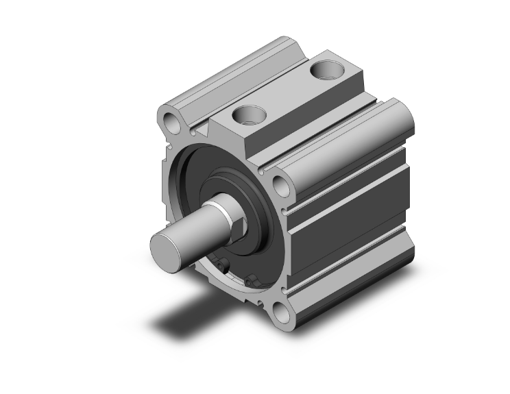 SMC VALVES CDQ2A80-30DMZ Compact Cylinder, 80 mm Size, Double Acting Auto Switcher | AN8ENR