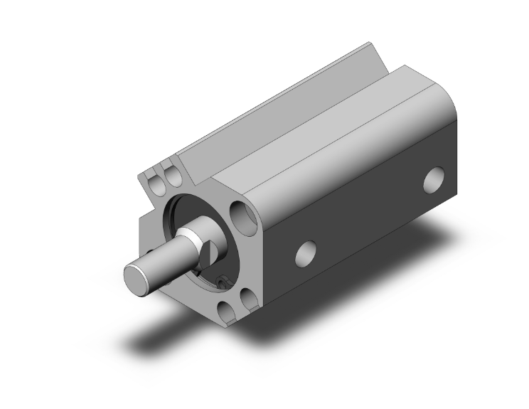 SMC VALVES CDQ2B16-15DMZ Compact Cylinder, 16 mm Size, Double Acting Auto Switcher | AN7VRV