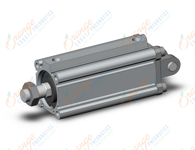 SMC VALVES CDQ2D40-75DCMZ Compact Cylinder, 40 mm Size, Double Acting Auto Switcher | AN7ALN