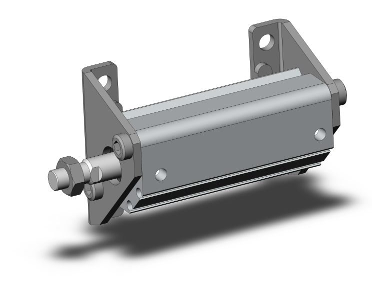 SMC VALVES CDQ2L20-50DCMZ Compact Cylinder, 20 mm Size, Double Acting Auto Switcher | AN8EDT