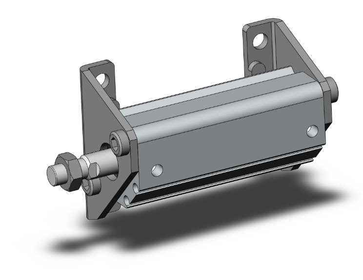 SMC VALVES CDQ2L20-50DMZ Compact Cylinder, 20 mm Size, Double Acting Auto Switcher | AN9WUF