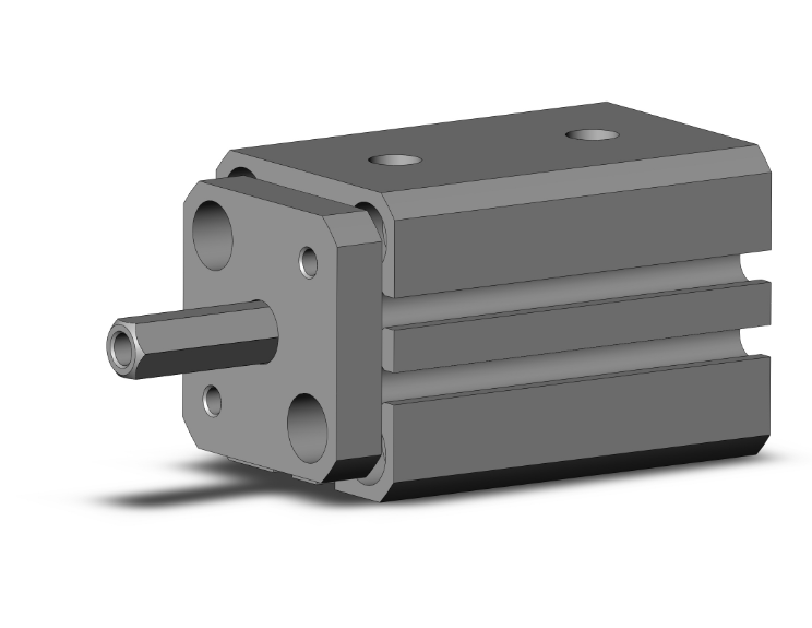 SMC VALVES CDQSKB16-20DM Compact Cylinder, 16 mm Size, Non Rotating Auto Switcher | AN7TCY