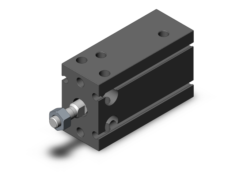 SMC VALVES CDU20-20D Compact Cylinder, 20 mm Size, Double Acting Auto Switcher | AL6NVF
