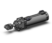 SMC VALVES CLK2PB63-150Y-B-P74SE Clamp Cylinder, 63 mm Size | AM7CBP