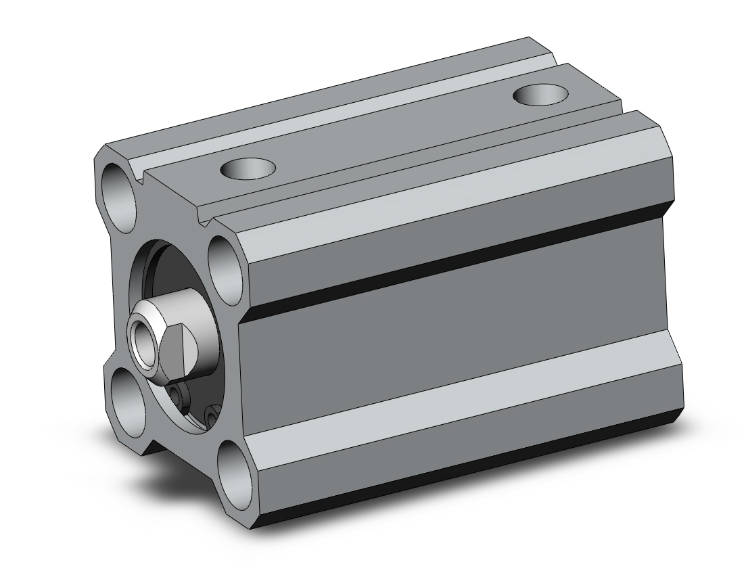 SMC VALVES CQ2B16-25D Compact Cylinder, 16 mm Size, Double Acting | AL6NVB