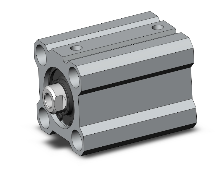 SMC VALVES CQ2B25-30D Compact Cylinder, 25 mm Size, Double Acting | AL2PHD