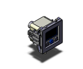 SMC VALVES ISE40A-N01-T-E-X501 Pressure Switch, 1/8 Inch N Port Size | AM8WFW