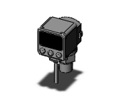 SMC VALVES ISE80-02L-B Pressure Switch, 1/4 Inch Port Size | AM8ALZ