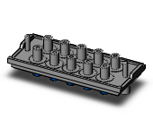 SMC VALVES KDM10P-01 Plug, 1/8 Inch Size | AL3PWQ