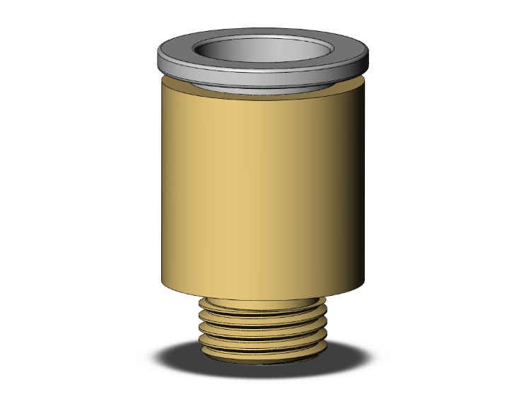 SMC VALVES KQ2S10-G01A Male Connector, 10 mm Size | AN8UGJ