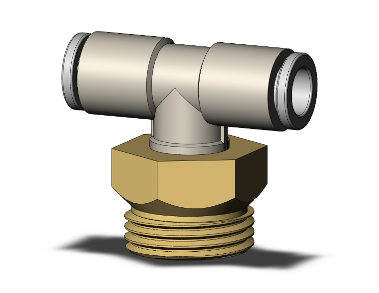 SMC VALVES KQ2T06-U03A Branch Tee, 6 mm Size | AL3REG
