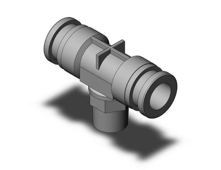 Branch Tee, 8 mm Size