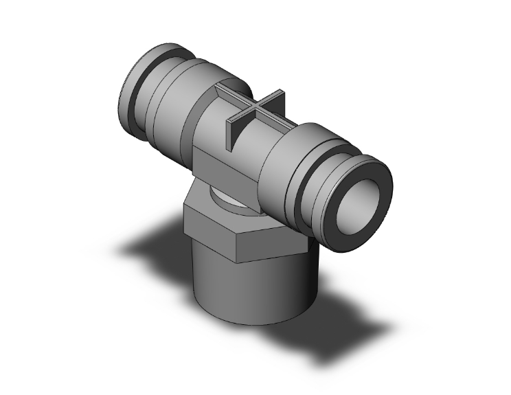 Branch Tee, 8 mm Size