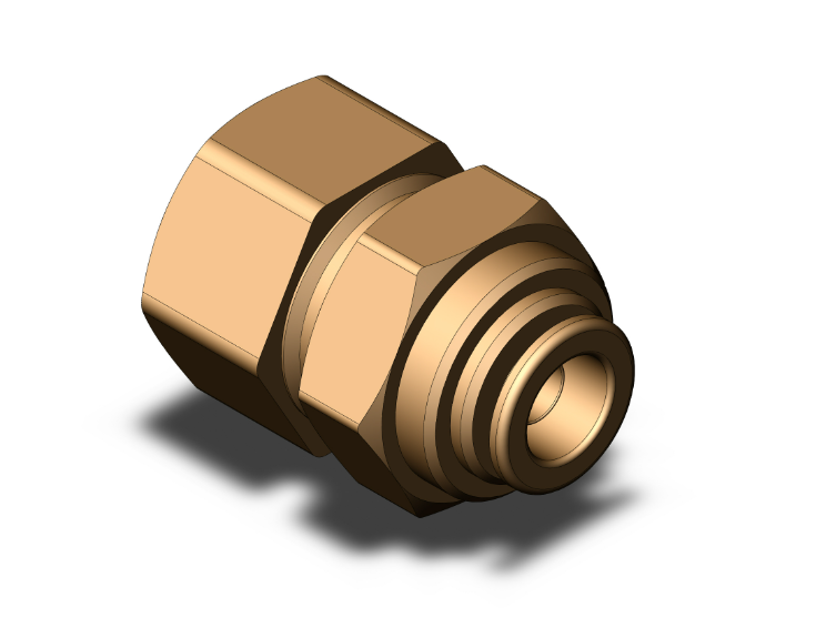 SMC VALVES KV2E11-36 Fitting, 3/8 Inch Size, Type Kv2 | AM2TCD