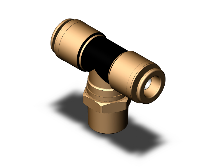 Branch Tee, 3/8 Inch Size