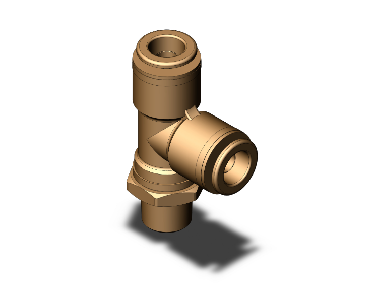 Branch Tee, 3/8 Inch Size