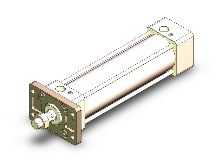SMC VALVES MDBBF63-200-HN Tie Rod Cylinder, 63 mm Size | AN8VCX