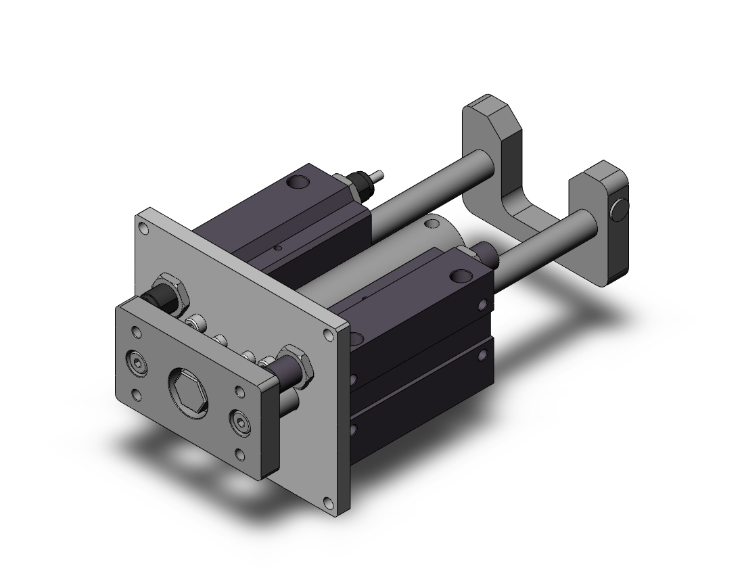 SMC VALVES MGGLF40-100 Guided Cylinder, 40 mm Size, Ball Bearing | AK8NWN