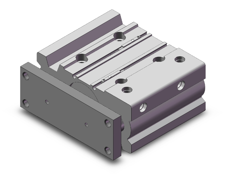 SMC VALVES MGPL40-25AZ-M9PSAPC Compact Cylinder, 40 mm Size, Ball Bearing | AP2NDG