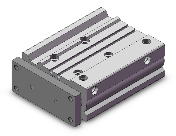 SMC VALVES MGPM25-50AZ Compact Cylinder, 25 mm Size, Slide Bearing | AN7VJG