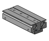 SMC VALVES MHF2-8D2R Gripper, 8 mm Size, Double Acting Auto Switcher | AL9ZDF