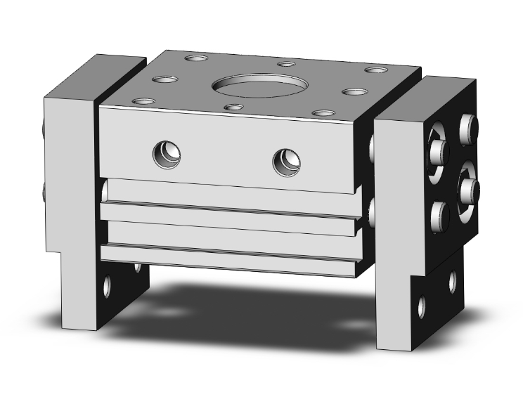 SMC VALVES MHL2-10D Gripper, 10 mm Size, Double Acting Auto Switcher, Parallel | AL3WHG