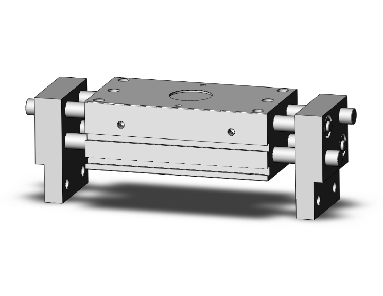 SMC VALVES MHL2-25D1 Gripper, 25 mm Size, Double Acting Auto Switcher, Parallel | AL7ETV