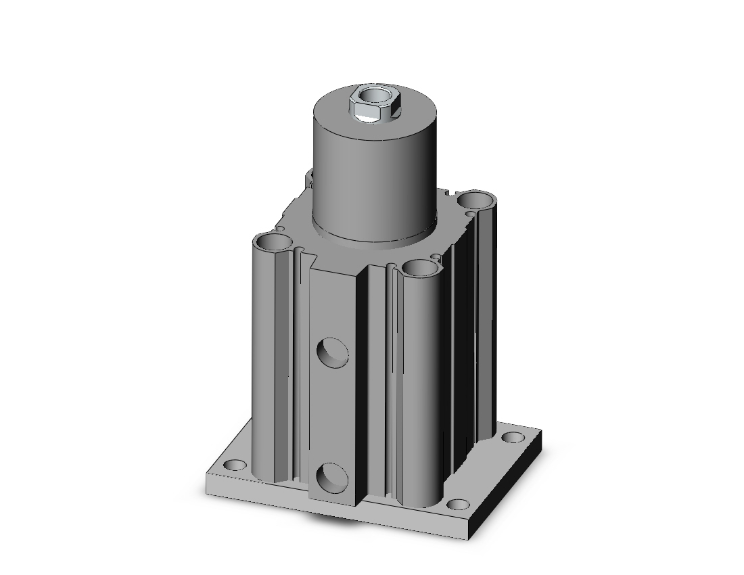 SMC VALVES MKG63-20RZ Clamp Cylinder, 63 mm Size | AM9QVF