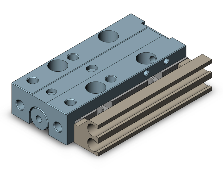 SMC VALVES MXJ6-15 Guided Cylinder, 6 mm Size, Double Acting Auto Switcher | AM9XUN