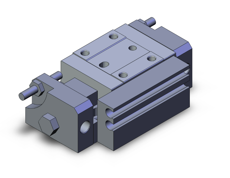 SMC VALVES MXP10-10C Guide Cylinder, 10 mm Size, Double Acting Auto Switcher | AN6EJM