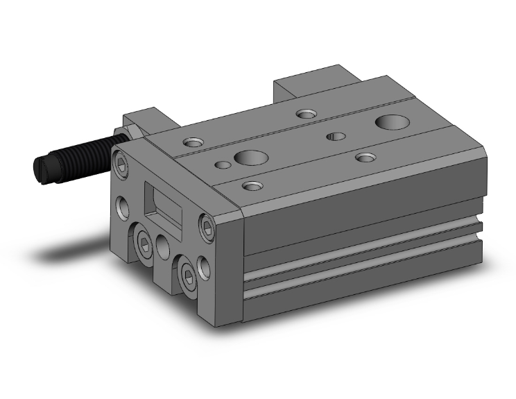 SMC VALVES MXS16-40BS Guided Cylinder, 16 mm Size, Double Acting Auto Switcher | AL9ZGH