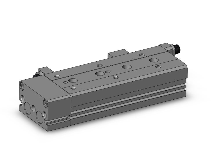 SMC VALVES MXS16-75AF Guided Cylinder, 16 mm Size, Double Acting Auto Switcher | AL9LXD