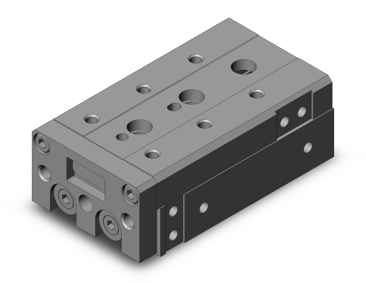 SMC VALVES MXS16L-50 Guided Cylinder, 16 mm Size, Double Acting Auto Switcher | AM4UPY