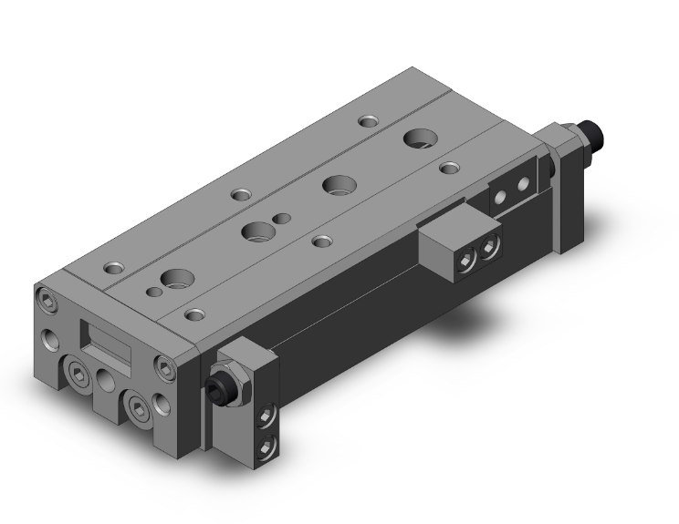 SMC VALVES MXS16L-75A Guided Cylinder, 16 mm Size, Double Acting Auto Switcher | AM3LVC