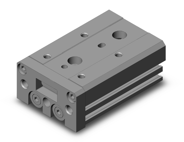 SMC VALVES MXS8-20 Guided Cylinder, 8 mm Size, Double Acting Auto Switcher | AL7EWU