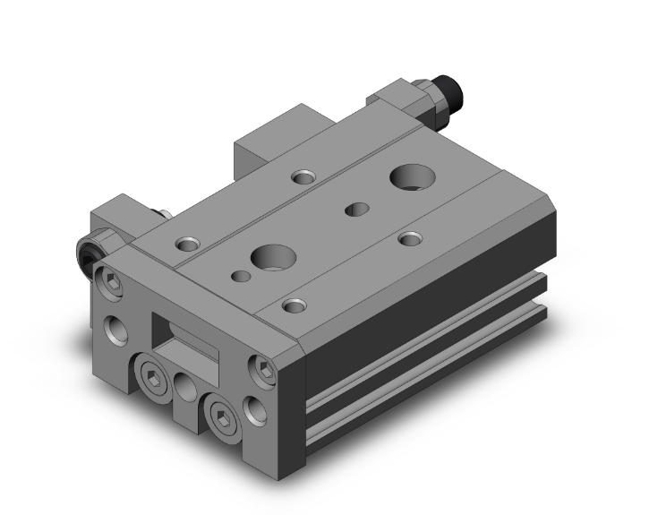 SMC VALVES MXS8-20A Guided Cylinder, 8 mm Size, Double Acting Auto Switcher | AL3WLB