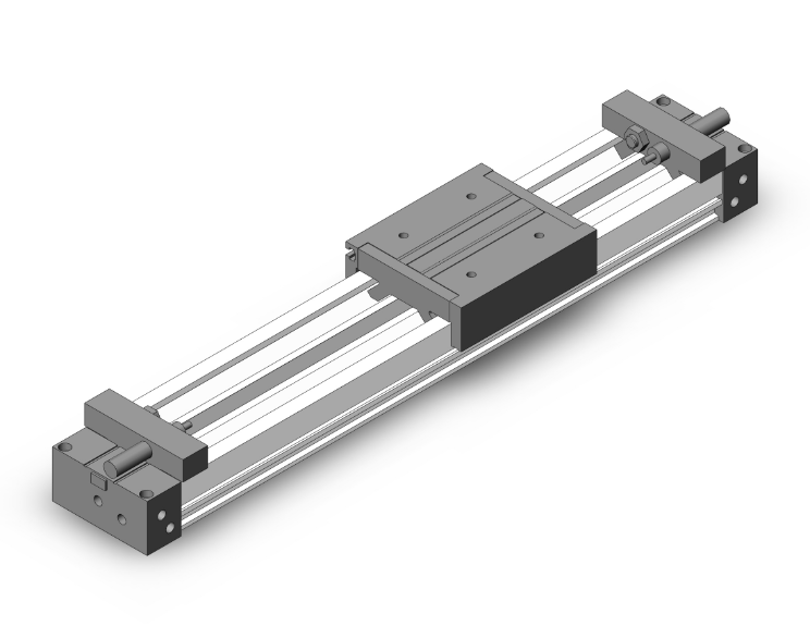 SMC VALVES MY1M16-200L Guided Cylinder, 16 mm Size, Double Acting | AM9YED