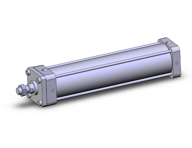 SMC VALVES NCA1B400-1600-XB5 Tie Rod Cylinder, 4 Inch Size | AN3BRH