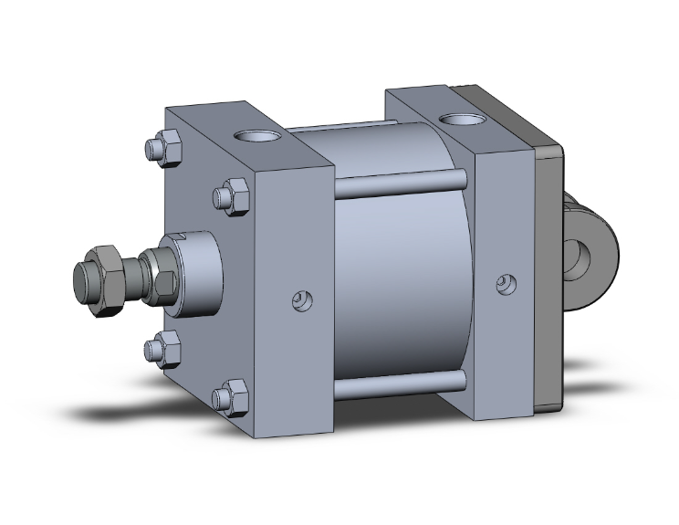 SMC VALVES NCA1X600-0200 Tie Rod Cylinder, 6 Inch Size, Double Acting | AN7MQX