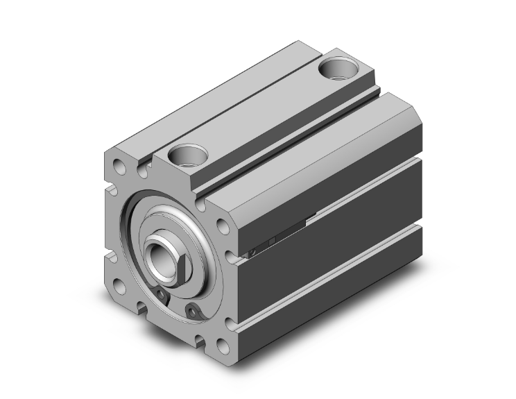 SMC VALVES NCDQ8A150-100C-M9PL Compact Cylinder, 1.5 Inch Size, Double Acting, Auto Switch | AM2UZU