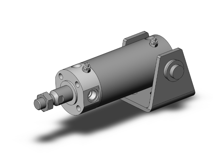 SMC VALVES NCGTA40-0150 Round Body Cylinder, 40 mm Size, Double Acting | AL7FHV