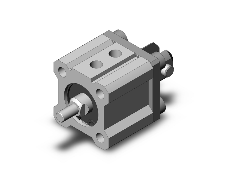 SMC VALVES NCQ2D16-5DM Compact Cylinder, 16 mm Size, Double Acting | AN3CCU