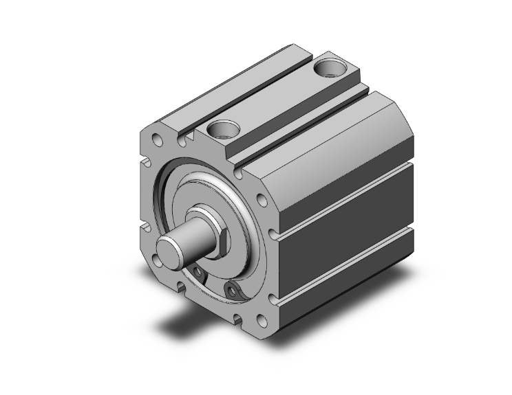 SMC VALVES NCQ8A200-150M Compact Cylinder, 2 Inch Size, Double Acting | AM9FXG