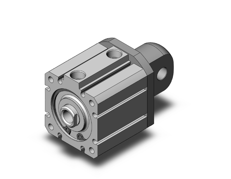 SMC VALVES NCQ8C150-100C Compact Cylinder, 1.5, Double Acting | AP2KQA