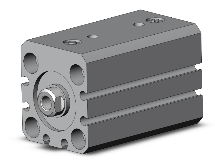 SMC VALVES RDQB25-30 Compact Cylinder, 25 mm Size, Double Acting Auto Switcher | AN3WLP