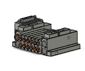 SMC VALVES SS5V1-10FD1-06DS-N3