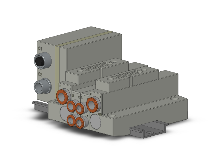 SMC VALVES SS5V1-W16SA2WD-02BS-N7