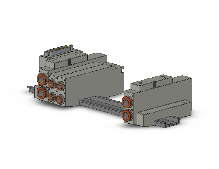 SMC VALVES SS5V2-16FD1-09B-N7