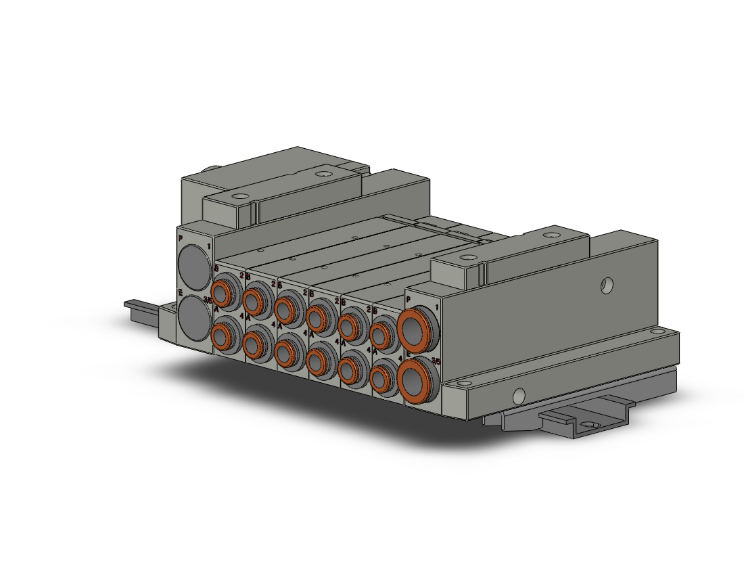 SMC VALVES SS5V2-W10CD-06U-C6-D