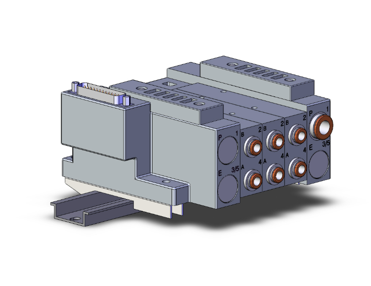 SMC VALVES SS5V3-10FD1-03US-N7-D